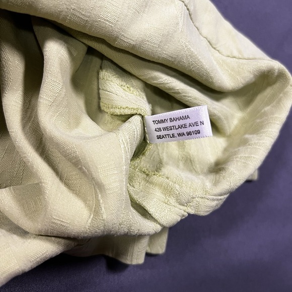 Mens Tommy Bahama Hawaiian Shirt Size XXL 100% Silk All Over Palm Trees 2XL - Picture 5 of 10